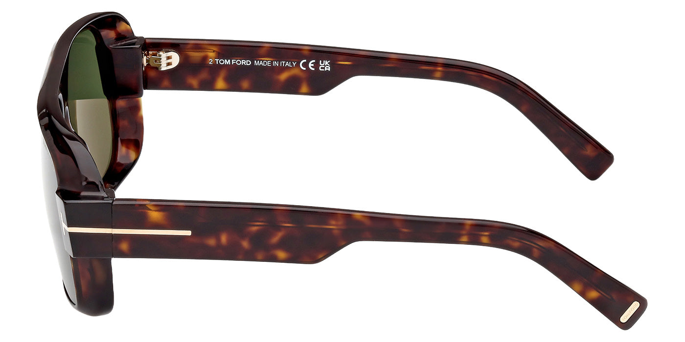 Tom Ford FT1101 TURNER 52N 58 - Dark Havana / Green #id:ft110152n_s:100110