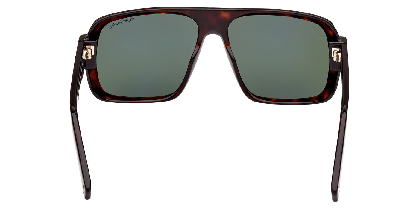 Tom Ford FT1101 TURNER 52N 58 - Dark Havana / Green #id:ft110152n_s:100120