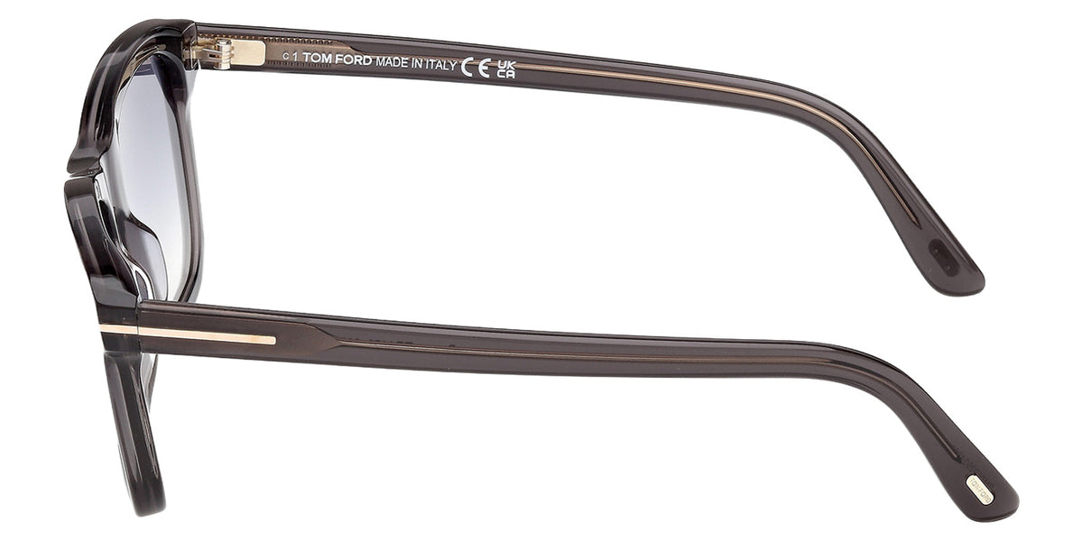 Tom Ford FT1179 BARRON 20B 54 - Shiny Gray / Gradient Smoke #id:ft117920b_s:100110