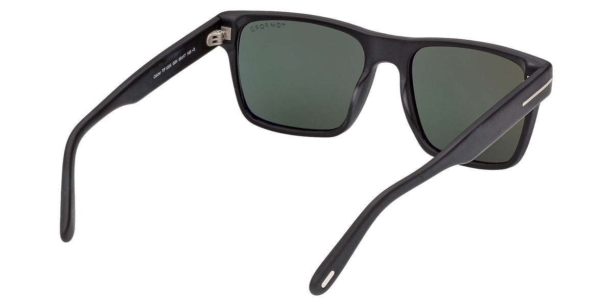 Tom Ford FT1205 CALDER 02N 55 - Matte Black / Green #id:ft120502n_s:100125