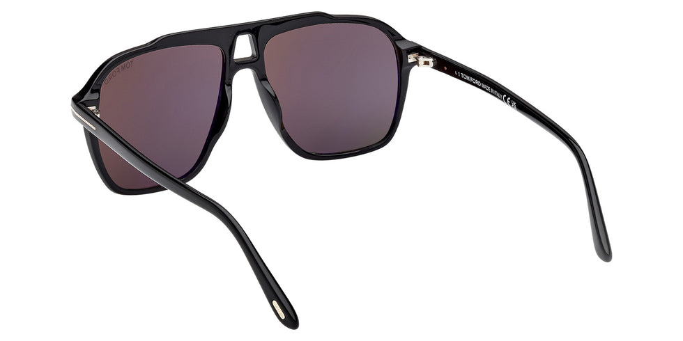Tom Ford FT1209 AUTARI 01A 56 - Shiny Black / Smoke #id:ft120901a_s:100115