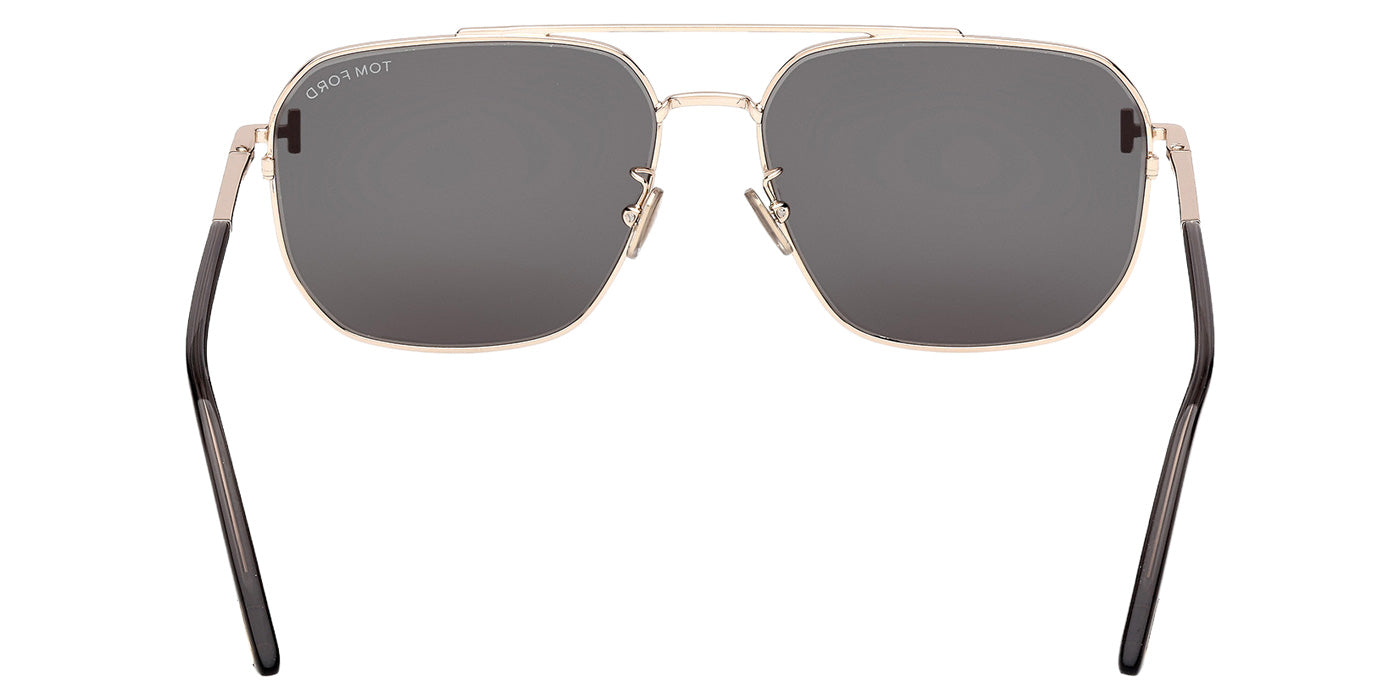 Tom Ford FT1249-K 28N 61 - Shiny Rose Gold / Green #id:ft1249k28n_s:100120