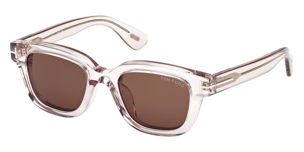 Tom Ford FT1274-D 72E 49 - Shiny Light Pink / Brown #id:ft1274d72e_s:102105