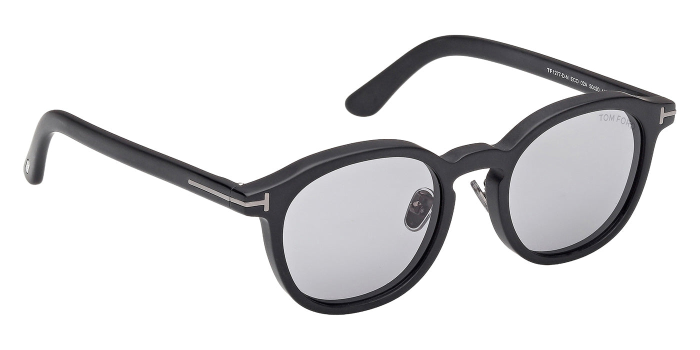 Tom Ford FT1277-D-N 02A 50 - Matte Black / Smoke #id:ft1277dn02a_s:100135