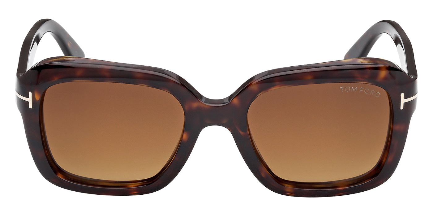Tom Ford FT1283 NATALIA-02 52F 52 - Dark Havana / Gradient Brown #id:ft128352f_s:102100