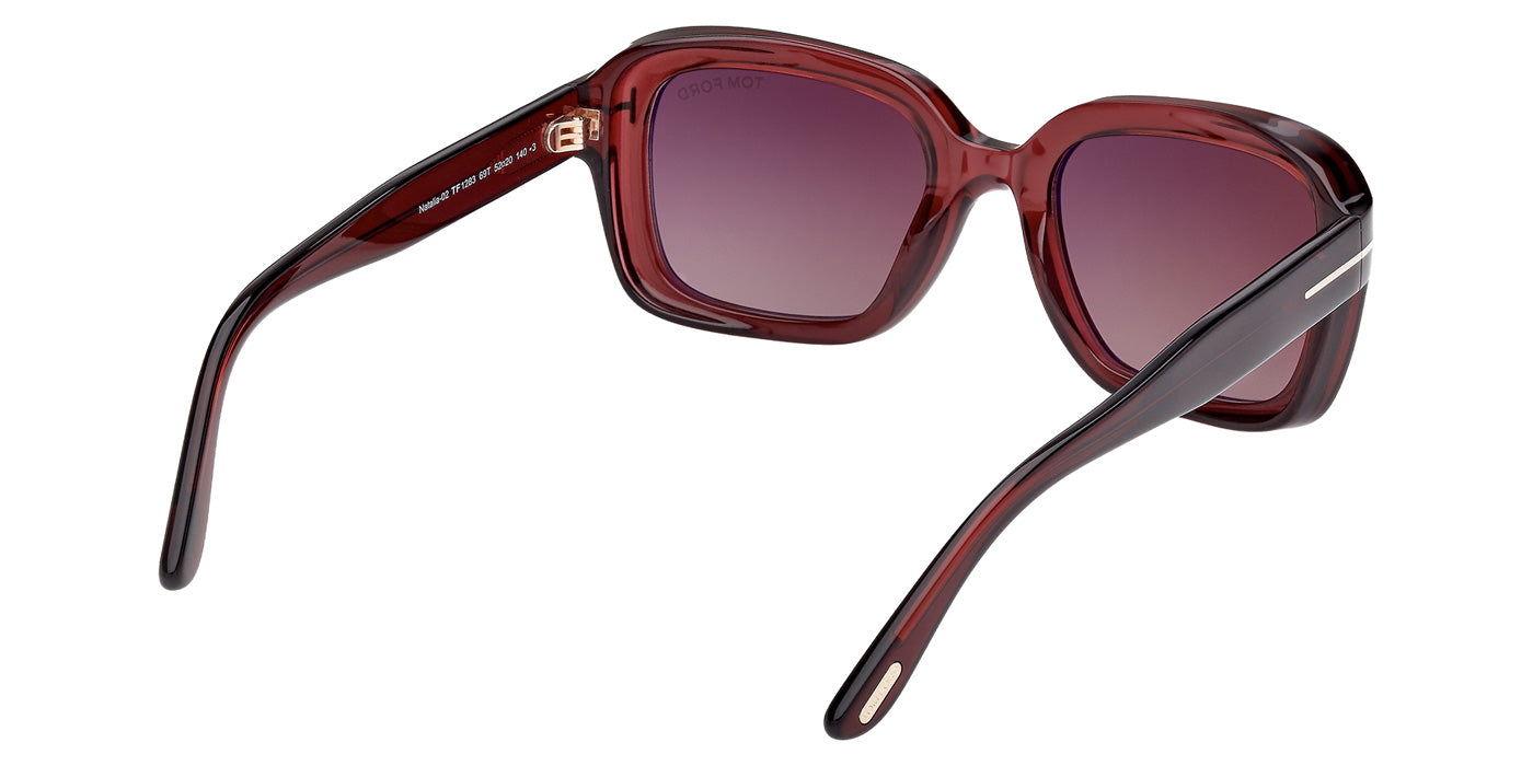 Tom Ford FT1283 NATALIA-02 69T 52 - Shiny Bordeaux / Gradient Bordeaux #id:ft128369t_s:106125