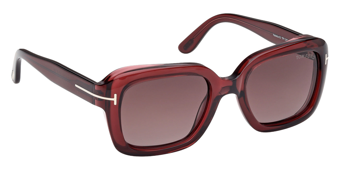 Tom Ford FT1283 NATALIA-02 69T 52 - Shiny Bordeaux / Gradient Bordeaux #id:ft128369t_s:106135