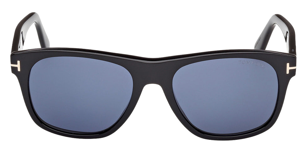 Tom Ford FT1284 MARLON-02 01V 55 - Shiny Black / Blue #id:ft128401v_s:100100