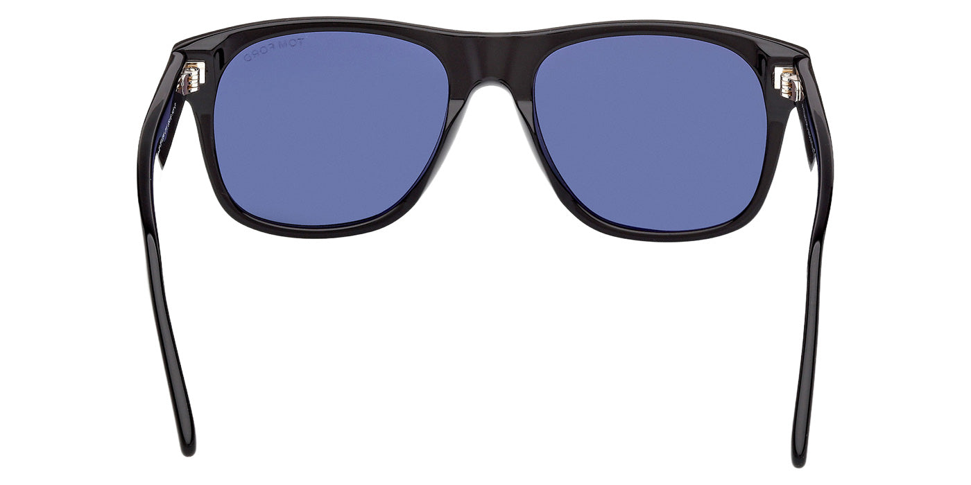 Tom Ford FT1284 MARLON-02 01V 55 - Shiny Black / Blue #id:ft128401v_s:100120