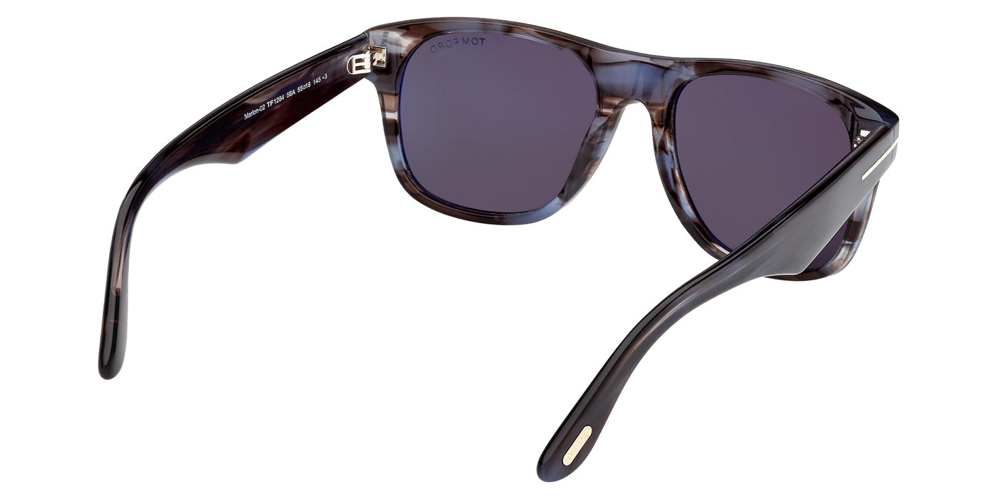 Tom Ford FT1284 MARLON-02 56A 55 - Colored Havana / Smoke #id:ft128456a_s:108125