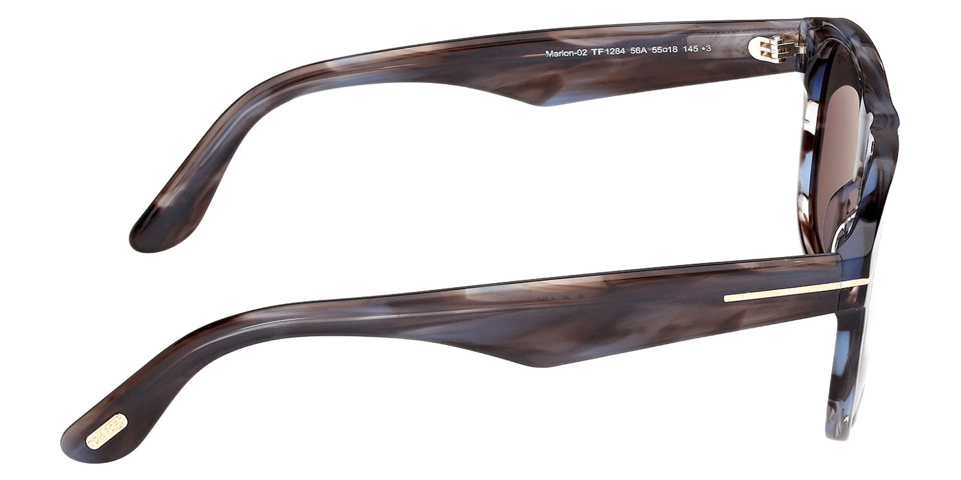 Tom Ford FT1284 MARLON-02 56A 55 - Colored Havana / Smoke #id:ft128456a_s:108130
