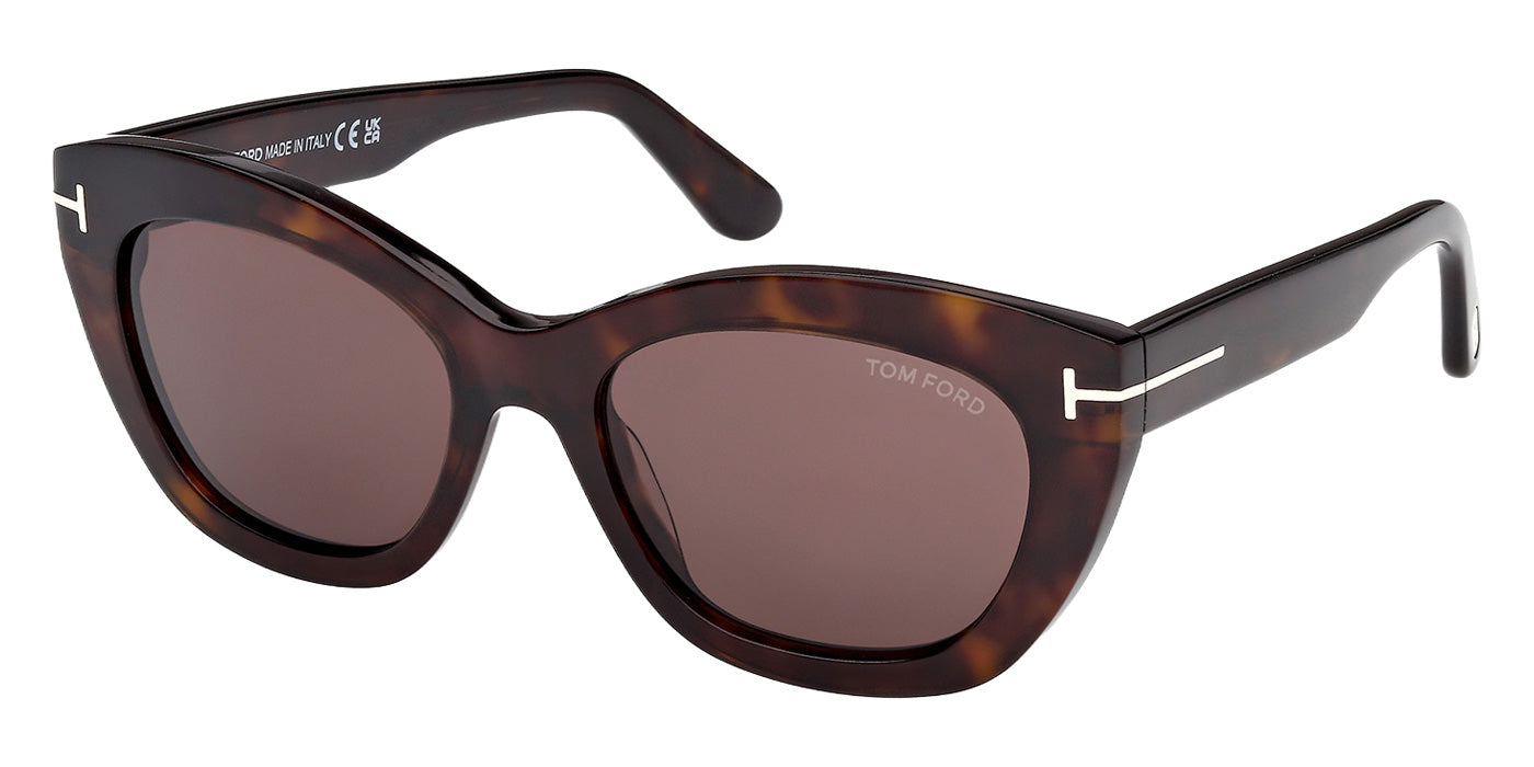 Tom Ford FT1285 LINDA-02 52E 53 - Dark Havana / Brown #id:ft128552e_s:108105
