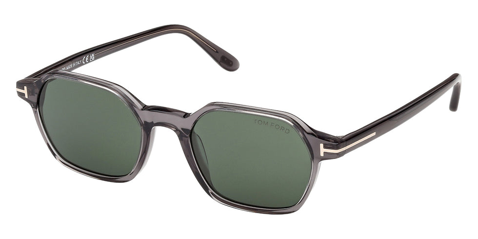 Tom Ford FT1301 JOEY-02 20N 51 - Shiny Gray / Green #id:ft130120n_s:102105
