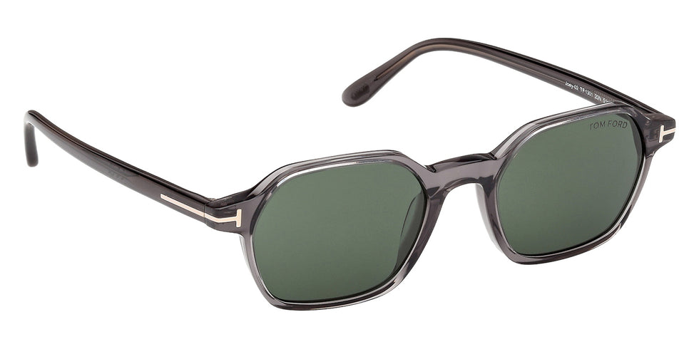 Tom Ford FT1301 JOEY-02 20N 51 - Shiny Gray / Green #id:ft130120n_s:102135