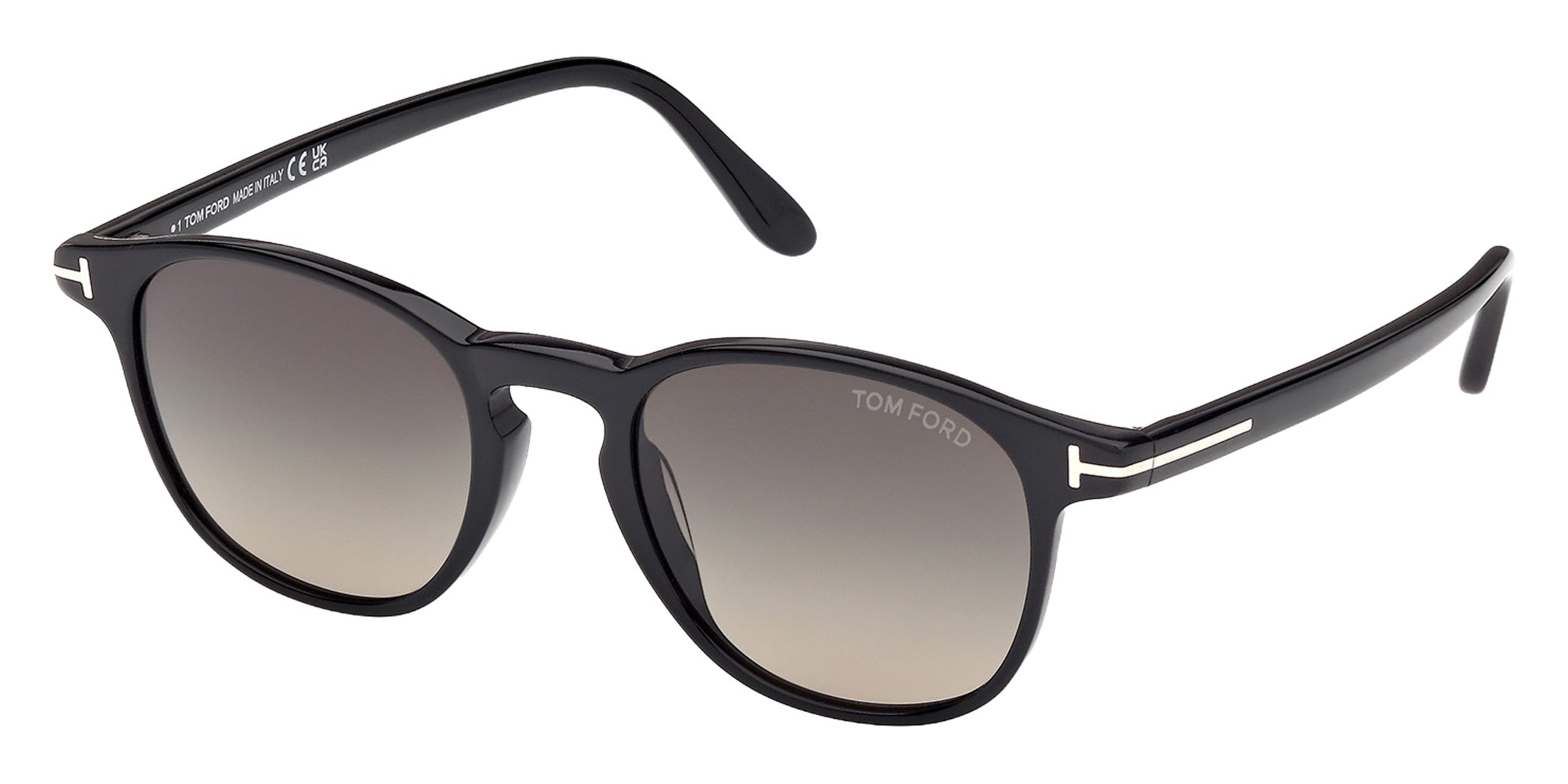 Tom Ford FT1302 01B 50 - Shiny Black / Gradient Smoke 01B #id:ft130201b_s:100105