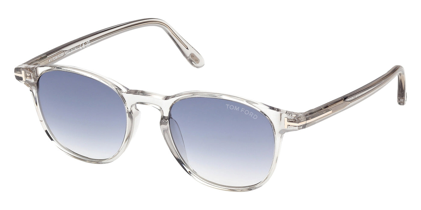 Tom Ford FT1302 HOLT-02 20W 50 - Shiny Gray / Gradient Blue #id:ft130220w_s:100105