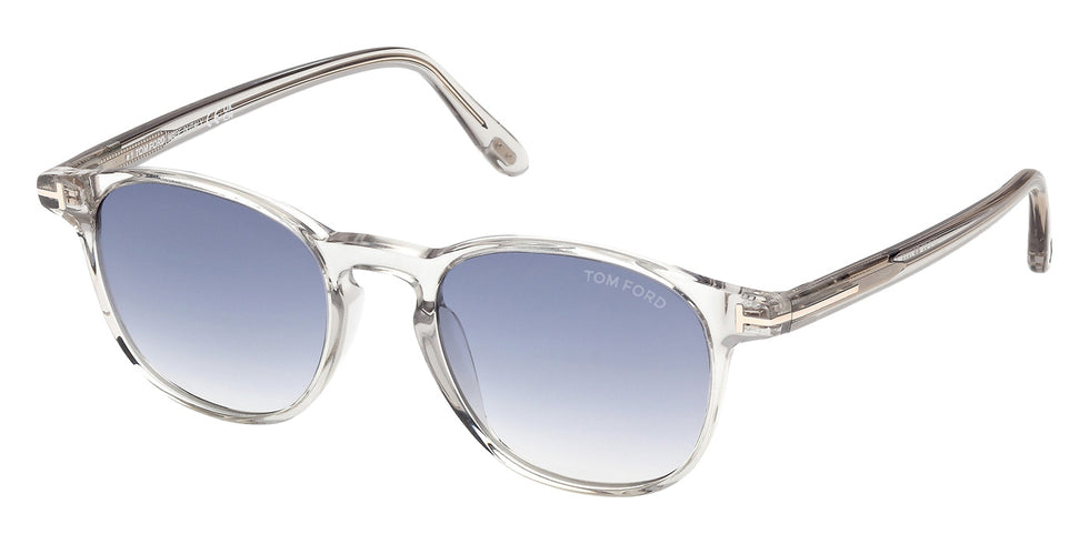 Tom Ford FT1302 HOLT-02 20W 50 - Shiny Gray / Gradient Blue #id:ft130220w_s:100105