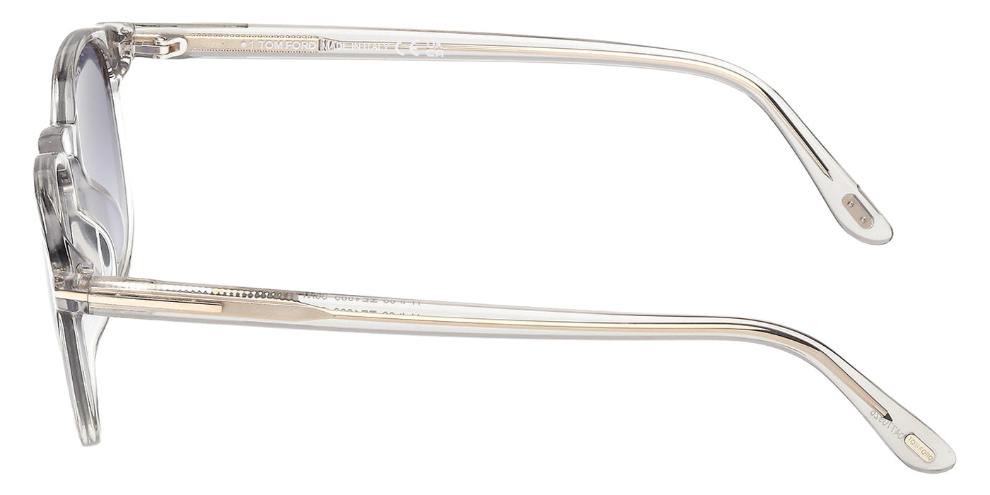 Tom Ford FT1302 HOLT-02 20W 50 - Shiny Gray / Gradient Blue #id:ft130220w_s:100110