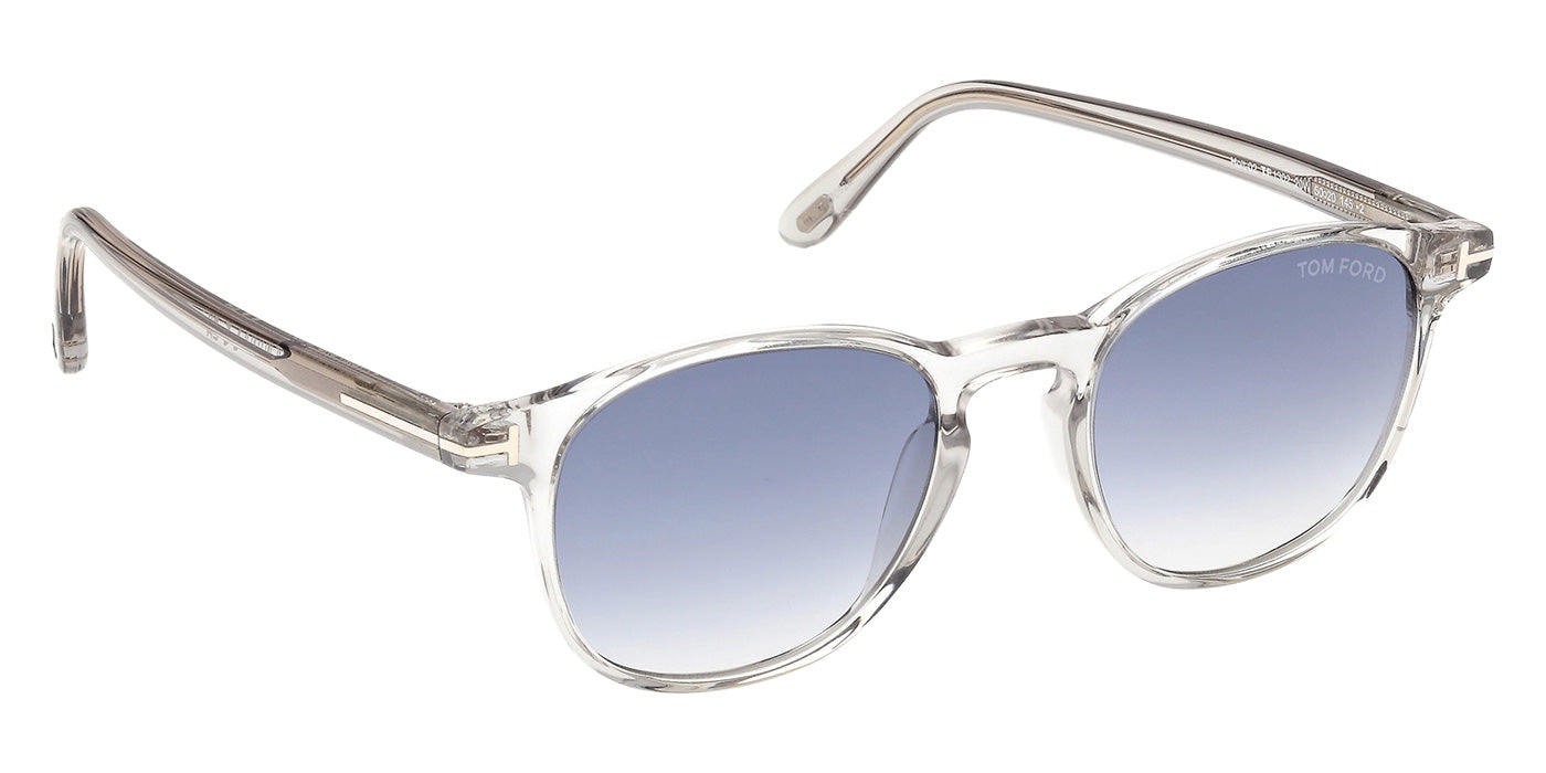 Tom Ford FT1302 HOLT-02 20W 50 - Shiny Gray / Gradient Blue #id:ft130220w_s:100135