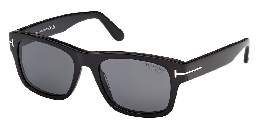 Tom Ford FT1303 01D 55 - Shiny Black / Smoke Polarized 01D #id:ft130301d_s:100105