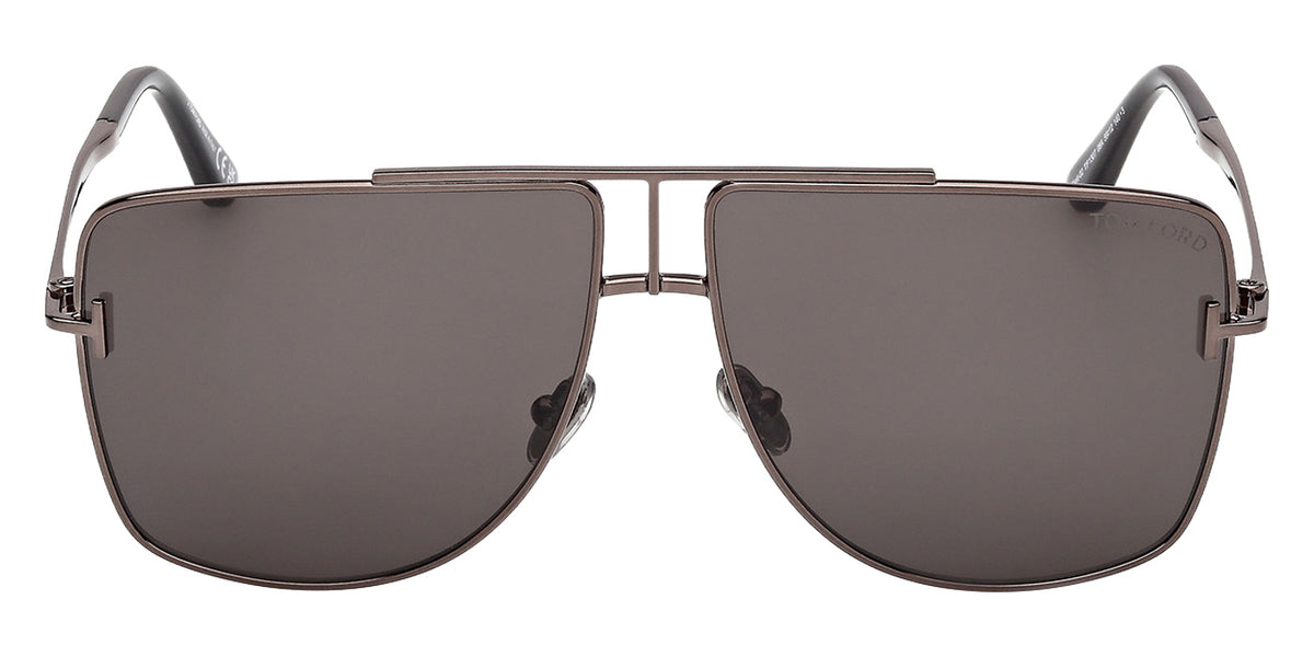 Tom Ford FT1307 ELIOTT-02 08A 59 - Shiny Gunmetal / Smoke #id:ft130708a_s:100100