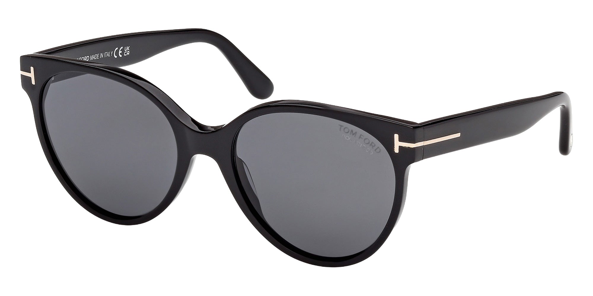 Tom Ford FT1311 01D 56 - Shiny Black / Smoke Polarized 01D #id:ft131101d_s:100105