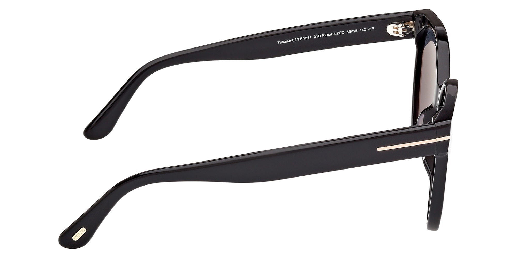 Tom Ford FT1311 01D 56 - Shiny Black / Smoke Polarized 01D #id:ft131101d_s:100130