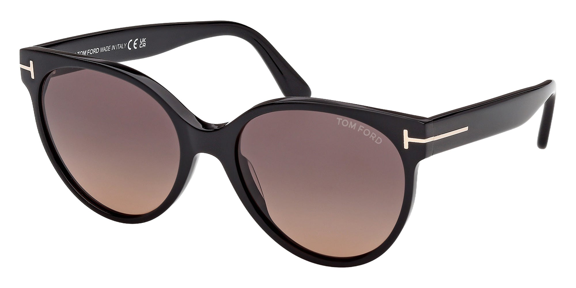 Tom Ford FT1311 01T 56 - Shiny Black / Gradient Bordeaux 01T #id:ft131101t_s:102105