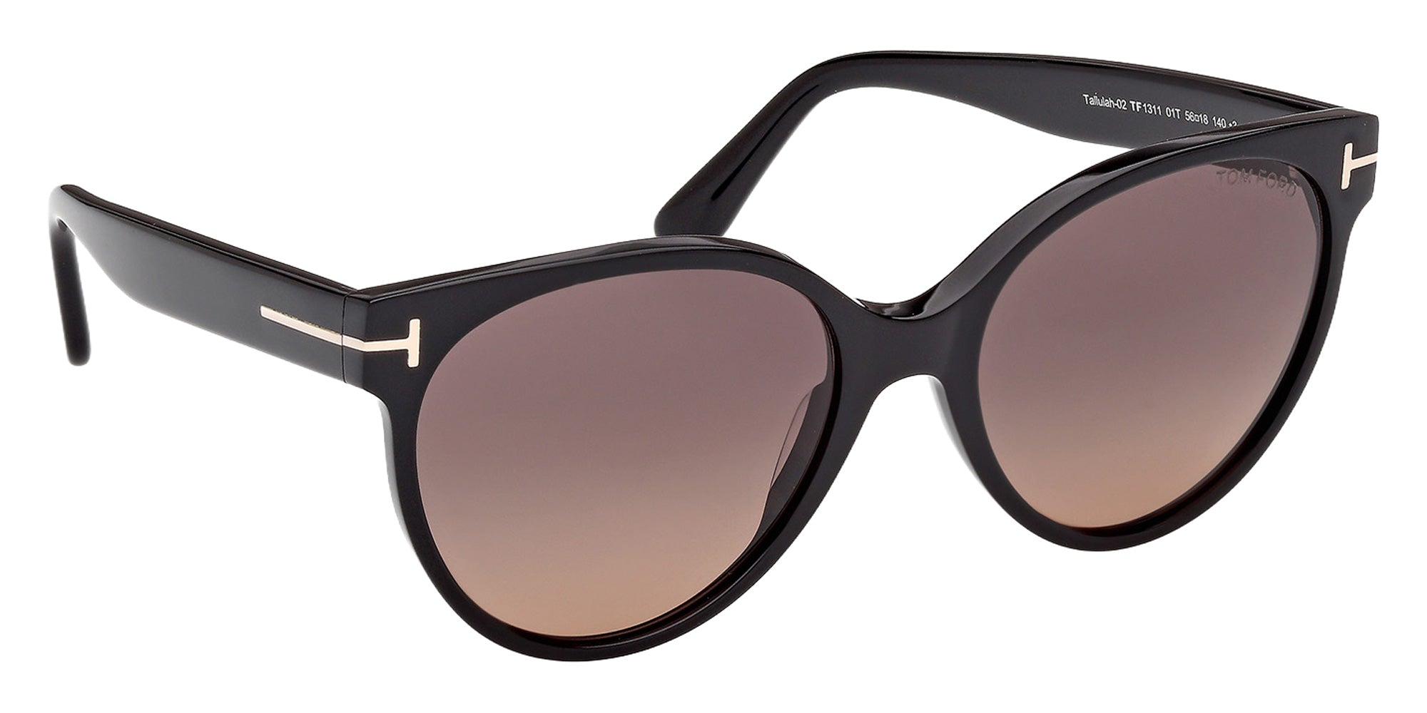 Tom Ford FT1311 01T 56 - Shiny Black / Gradient Bordeaux 01T #id:ft131101t_s:102135