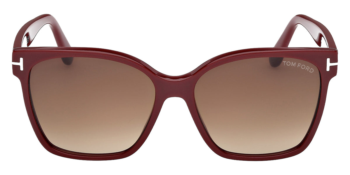 Tom Ford FT1312 IRIS-02 69F 56 - Shiny Bordeaux / Gradient Brown #id:ft131269f_s:104100