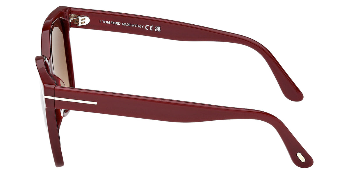 Tom Ford FT1312 IRIS-02 69F 56 - Shiny Bordeaux / Gradient Brown #id:ft131269f_s:104110