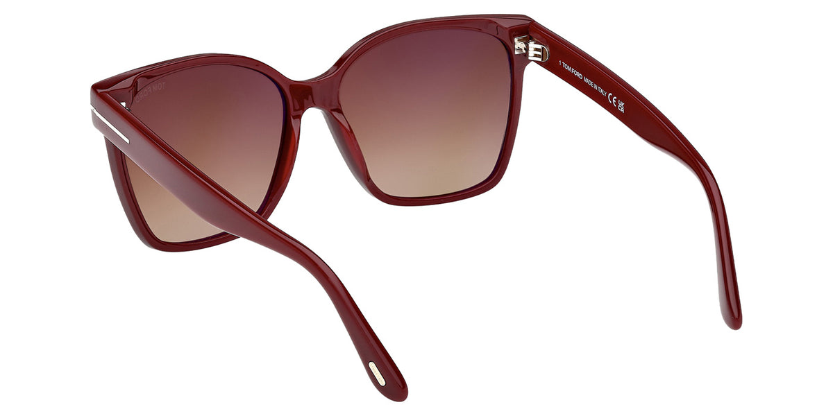 Tom Ford FT1312 IRIS-02 69F 56 - Shiny Bordeaux / Gradient Brown #id:ft131269f_s:104115