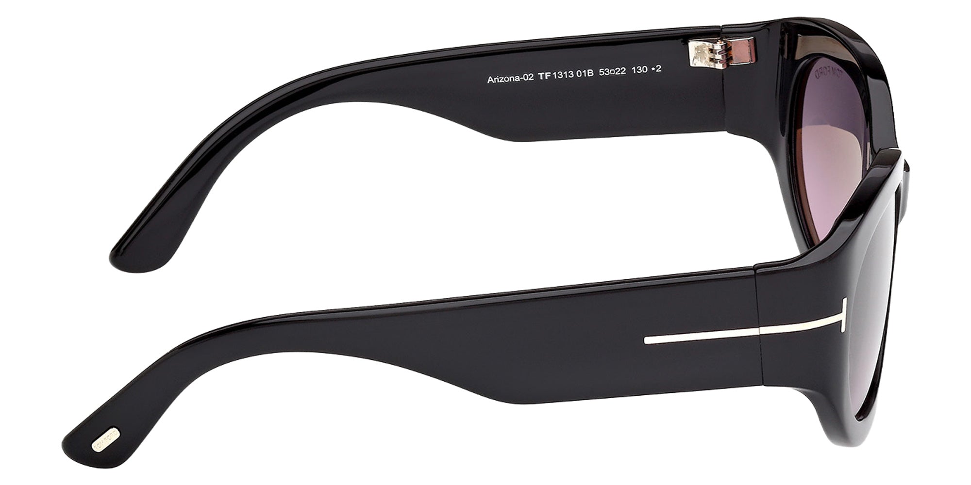 Tom Ford FT1313 01B 53 - Shiny Black / Gradient Smoke 01B #id:ft131301b_s:100130