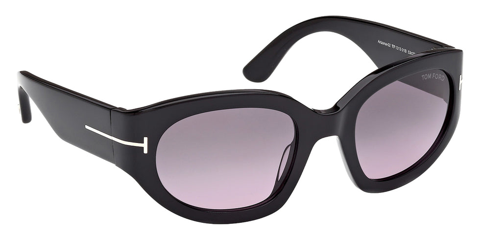 Tom Ford FT1313 01B 53 - Shiny Black / Gradient Smoke 01B #id:ft131301b_s:100135