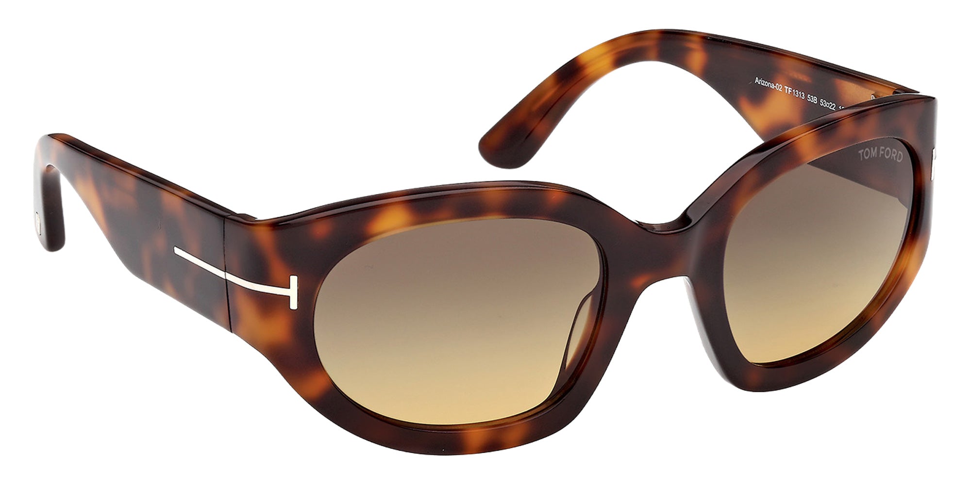 Tom Ford FT1313 53B 53 - Blonde Havana / Gradient Smoke 53B #id:ft131353b_s:104135