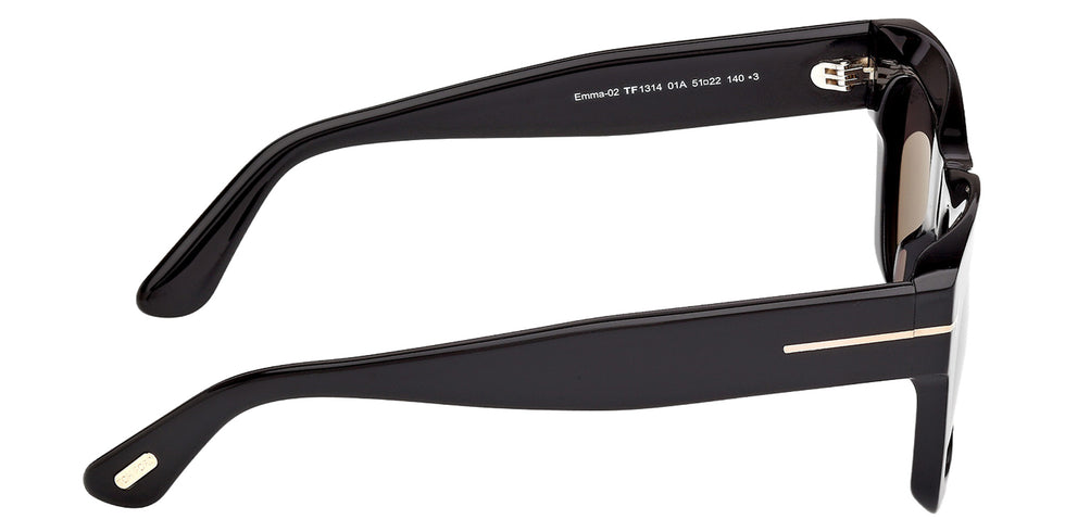 Tom Ford FT1314 01A 51 - Shiny Black / Smoke 01A #id:ft131401a_s:100130