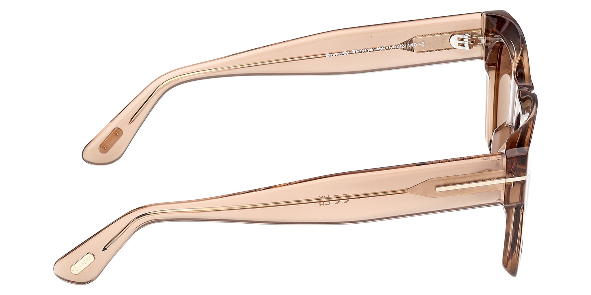 Tom Ford FT1314 45E 51 - Shiny Light Brown / Brown 45E #id:ft131445e_s:102130