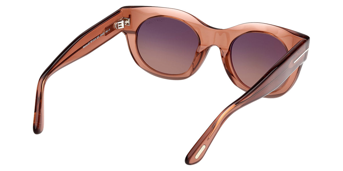 Tom Ford FT1315 MARINE-02 45T 50 - Shiny Light Brown / Gradient Bordeaux #id:ft131545t_s:102125