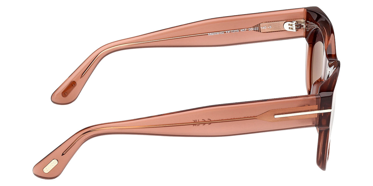 Tom Ford FT1315 MARINE-02 45T 50 - Shiny Light Brown / Gradient Bordeaux #id:ft131545t_s:102130