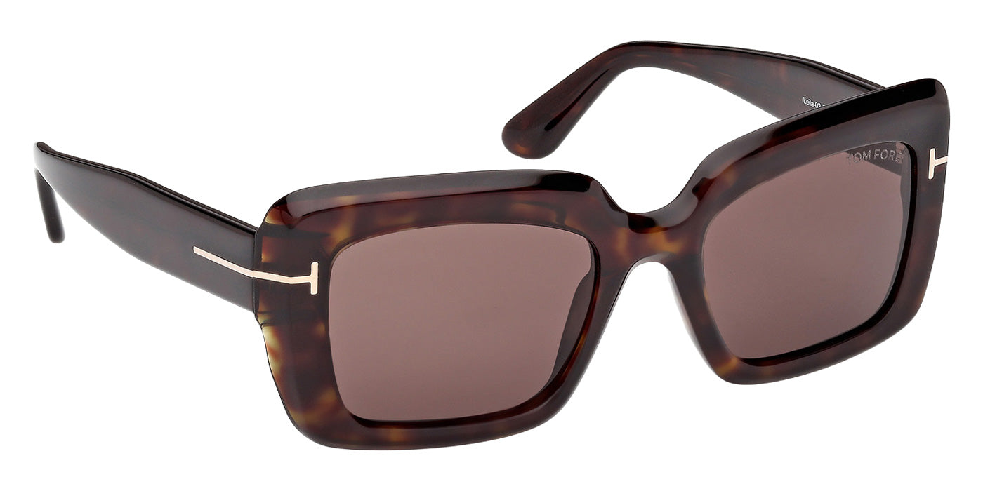 Tom Ford FT1318 LEILA-02 52E 52 - Dark Havana / Brown #id:ft131852e_s:102135