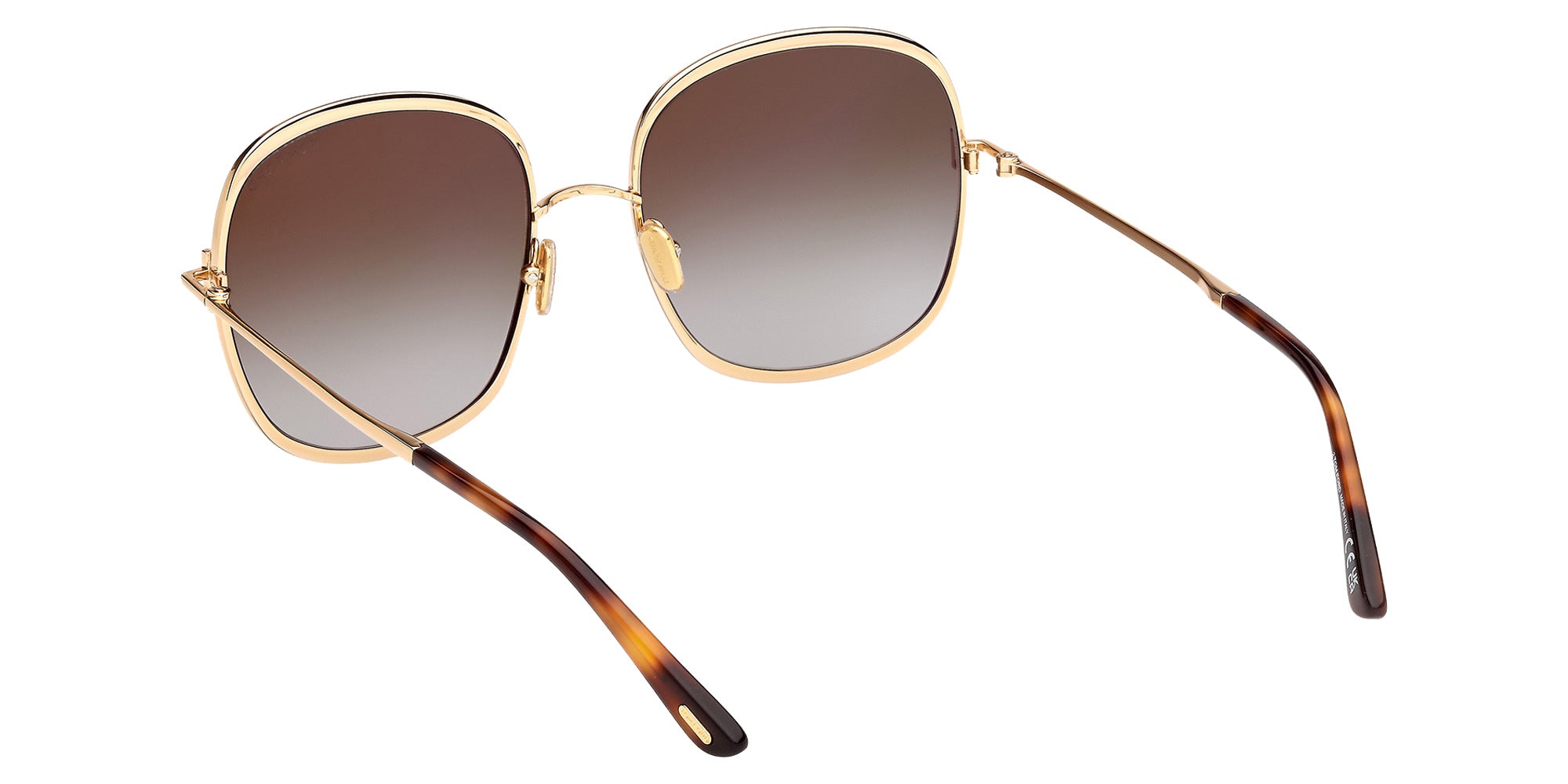 Tom Ford FT1320 30P 57 - Shiny Deep Gold / Gradient Green 30P #id:ft132030p_s:102115