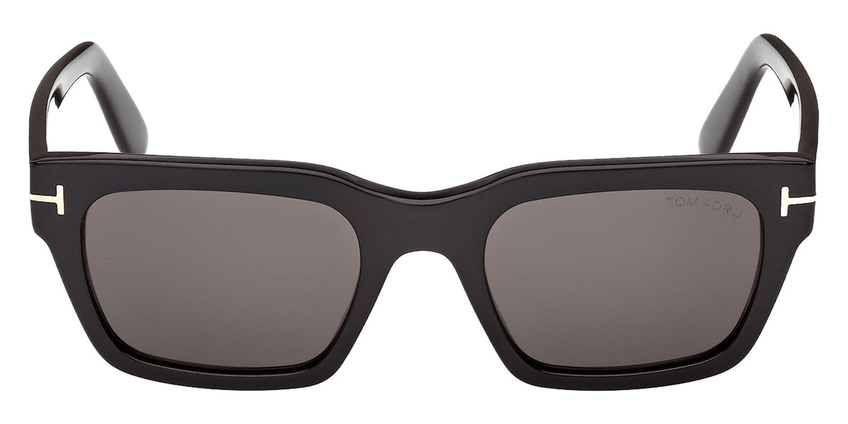 Tom Ford FT1333 ANDY-02 01A 55 - Shiny Black / Smoke #id:ft133301a_s:100100