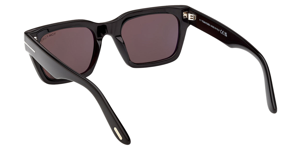 Tom Ford FT1333 ANDY-02 01A 55 - Shiny Black / Smoke #id:ft133301a_s:100115