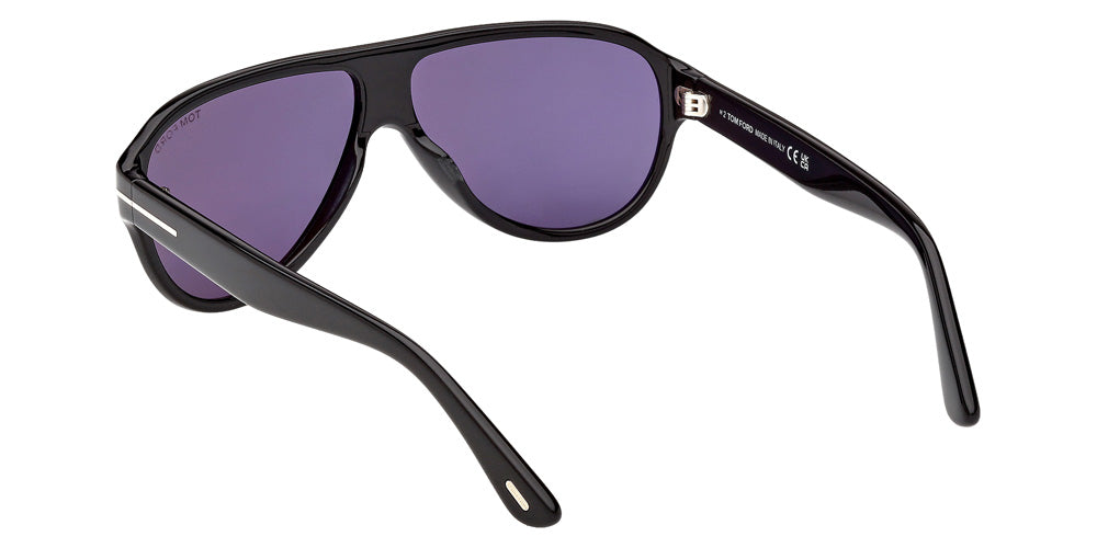 Tom Ford FT1336 SAMUELE-02 01V 61 - Shiny Black / Blue #id:ft133601v_s:100115