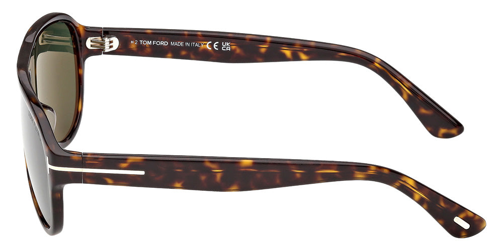 Tom Ford FT1336 SAMUELE-02 52N 61 - Dark Havana / Green #id:ft133652n_s:102110