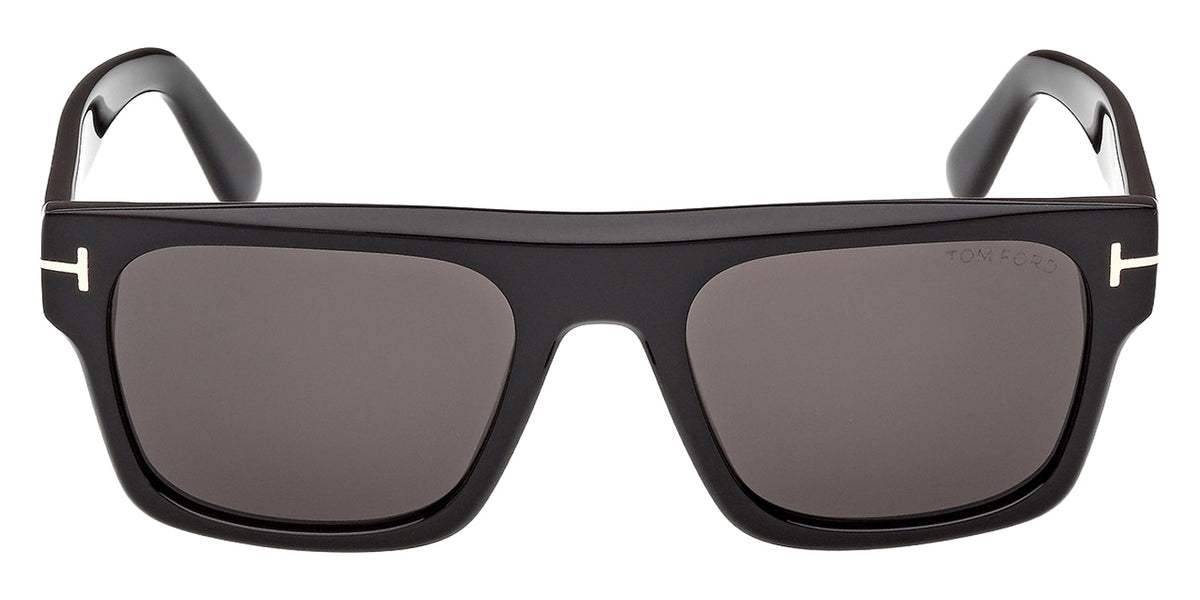 Tom Ford FT1337 CYRUS-02 01A 53 - Shiny Black / Smoke #id:ft133701a_s:100100