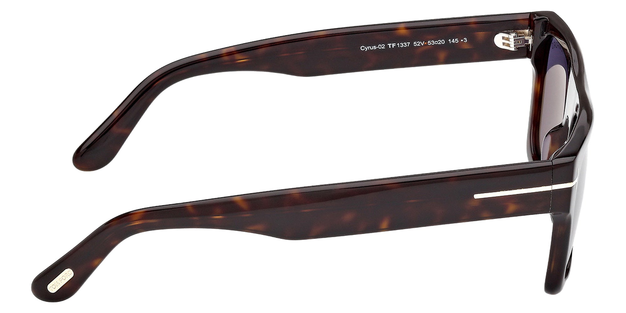 Tom Ford FT1337 52V 53 - Dark Havana / Blue 52V #id:ft133752v_s:100130