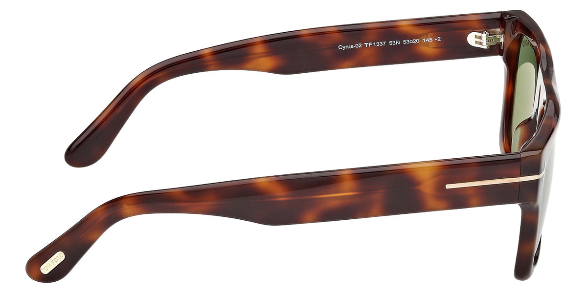 Tom Ford FT1337 CYRUS-02 53N 53 - Blonde Havana / Green #id:ft133753n_s:102130