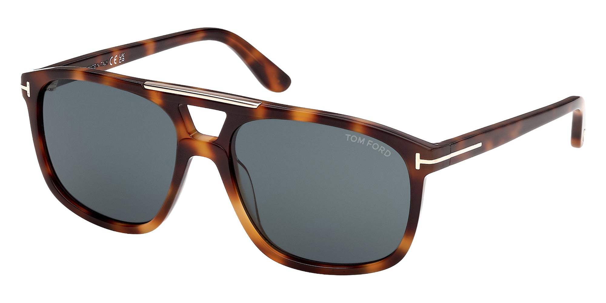 Tom Ford FT1338 53V 58 - Blonde Havana / Blue 53V #id:ft133853v_s:102105