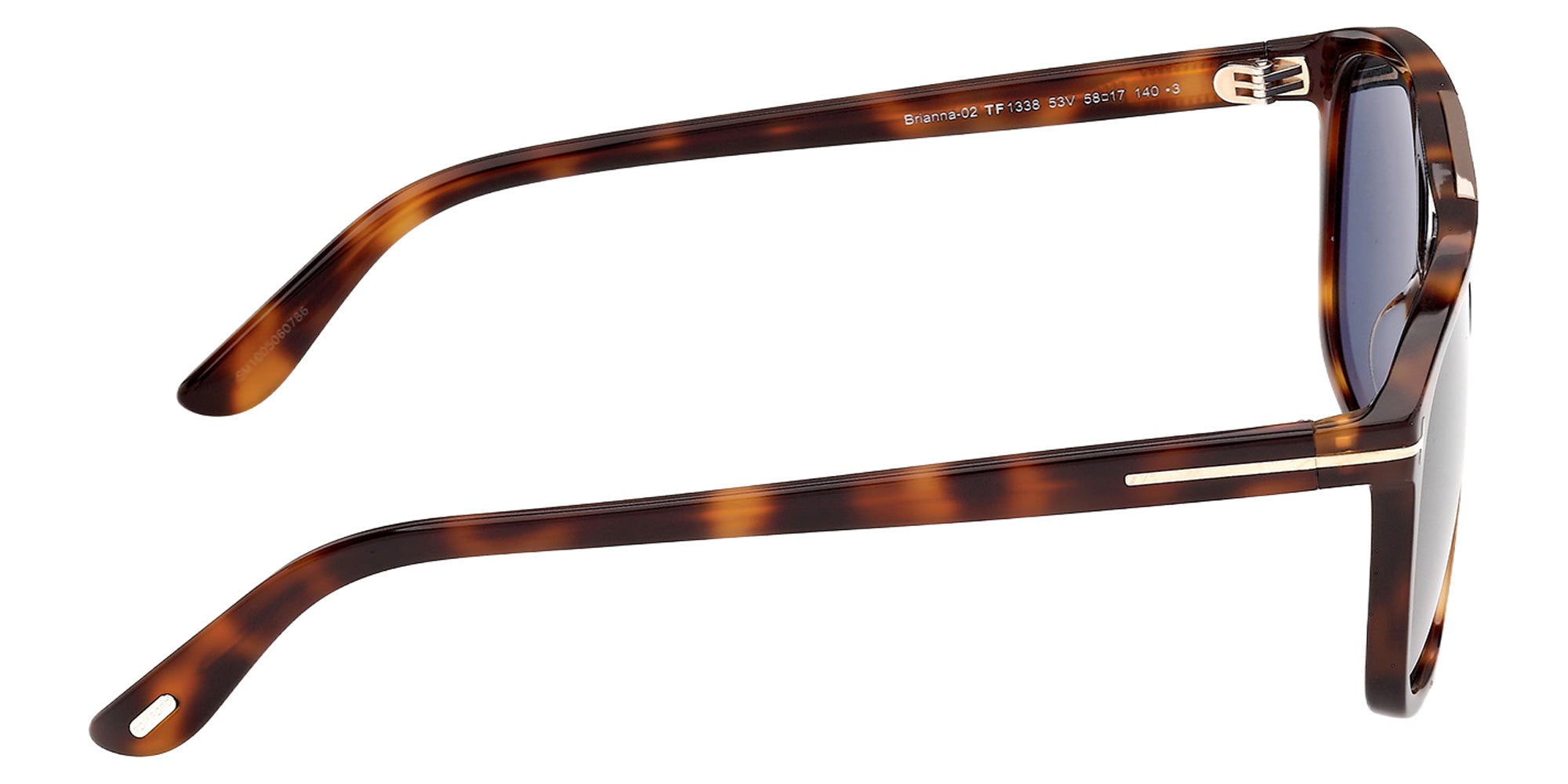 Tom Ford FT1338 53V 58 - Blonde Havana / Blue 53V #id:ft133853v_s:102130